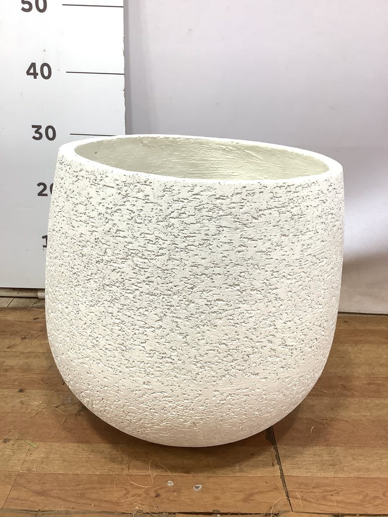 鉢カバー Eco Stone（エコストーン） 8号鉢用 white #stem F1806 | 鉢 