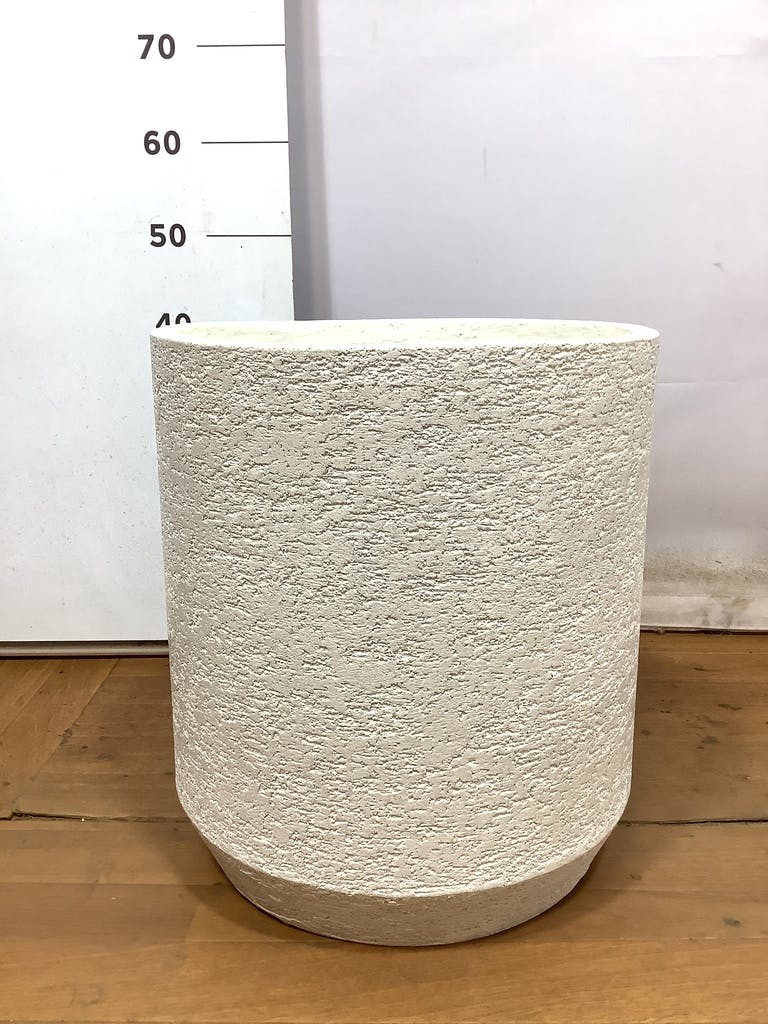 鉢カバー Eco Stone（エコストーン） シリンダータイプ 10号鉢用 White