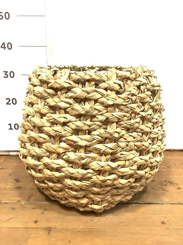 Lush Basket L B9262（直径50cm×H51cm）（底穴なし）（植物繊維）（植木鉢/鉢カバー）（プランター/寄せ植え） 