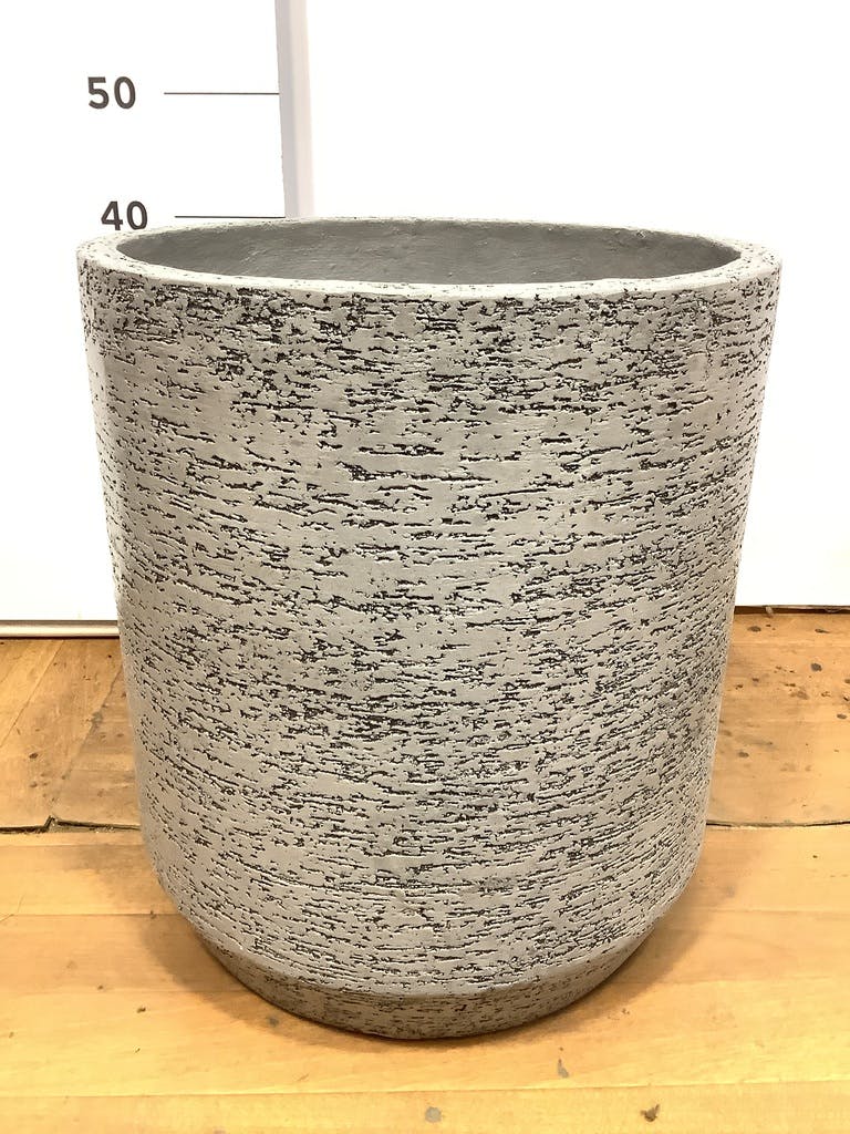 鉢カバー Eco Stone（エコストーン） シリンダータイプ 10号鉢用 Gray