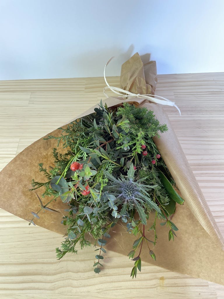 産地直送 グリーン・ユーカリ スワッグ S／福島 hinatabaからお届け