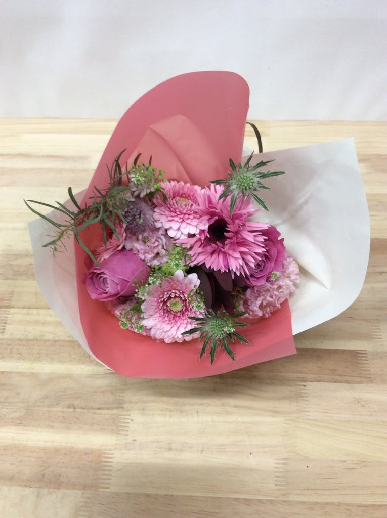 生花】ガーベラ(ピンク) 品種おまかせ【60cm/静岡県】｜Flower