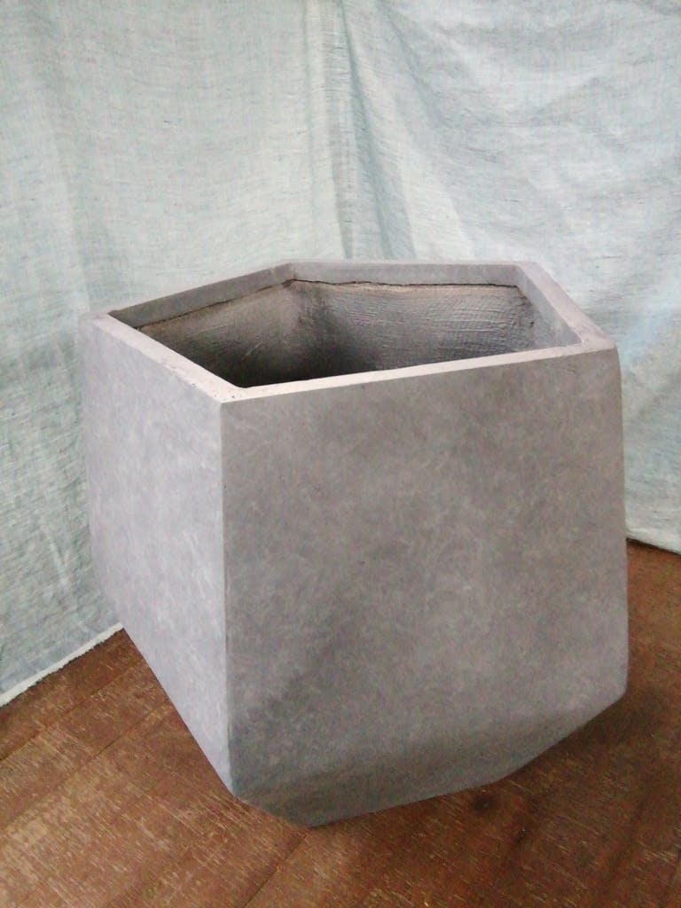 鉢カバー FiberCray（ファイバークレイ） 10号鉢用 Gray #stem