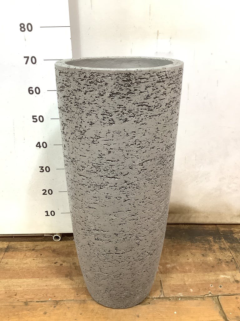 鉢カバー グレー 8号 | 観葉植物の鉢ならHitoHana
