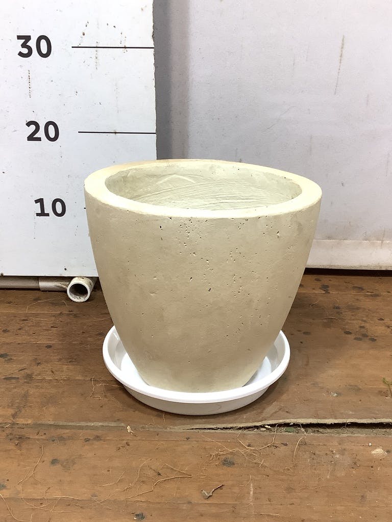 鉢カバー フォリオエッグ 5号鉢用 クリーム #GREENPOT EB-SL225023CR