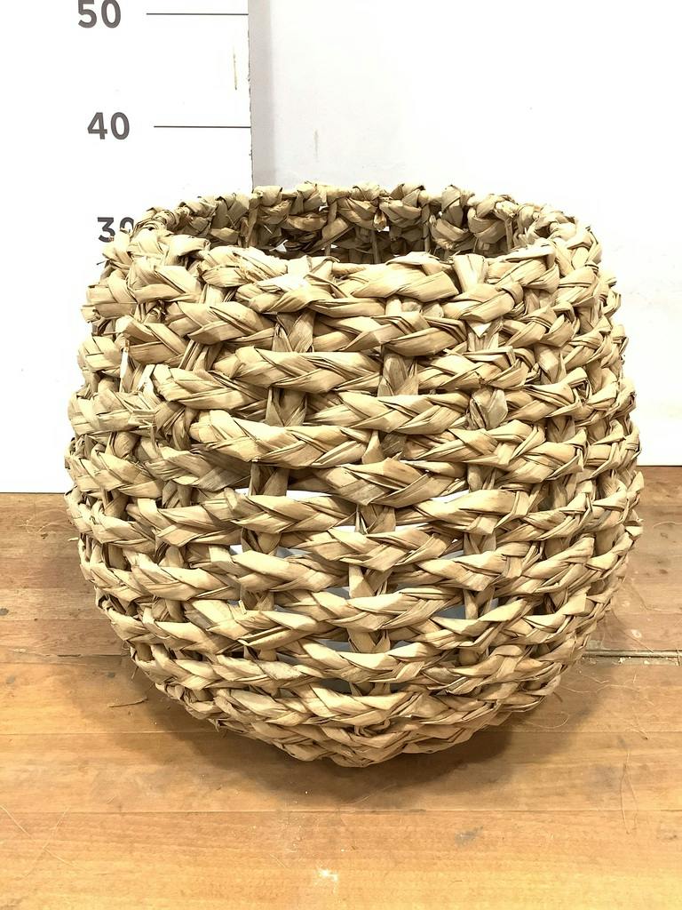園芸用品 stem Lush Basket B8211 懸崖10号鉢用 天然素材バスケット
