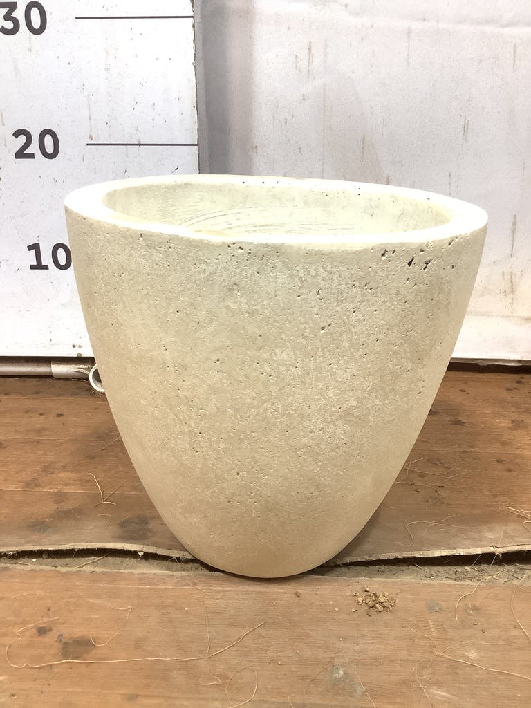 ★フォリオ エッグEgg pot ファイバーセメント ベース 鉢カバー★43cm ファイバーセメント／植木鉢／鉢カバー】フォリオ アルトエッグ 43cm