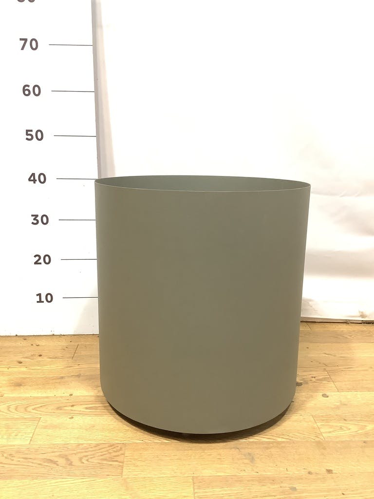 鉢カバー フェルム シリンダー 10号鉢用 オリーブグリーン