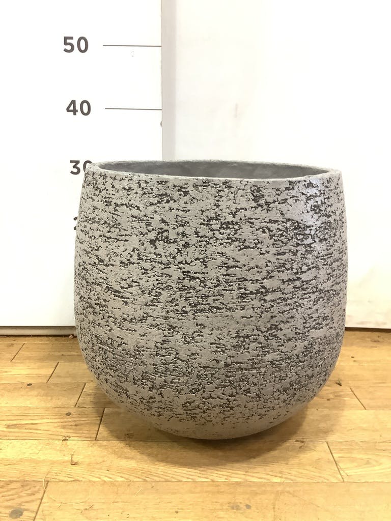 鉢カバー エコストーン　シリンダータイプ8号鉢用 Gray stem F1802 鉢カバー Eco Stone（エコストーン） シリンダータイプ 8号鉢用