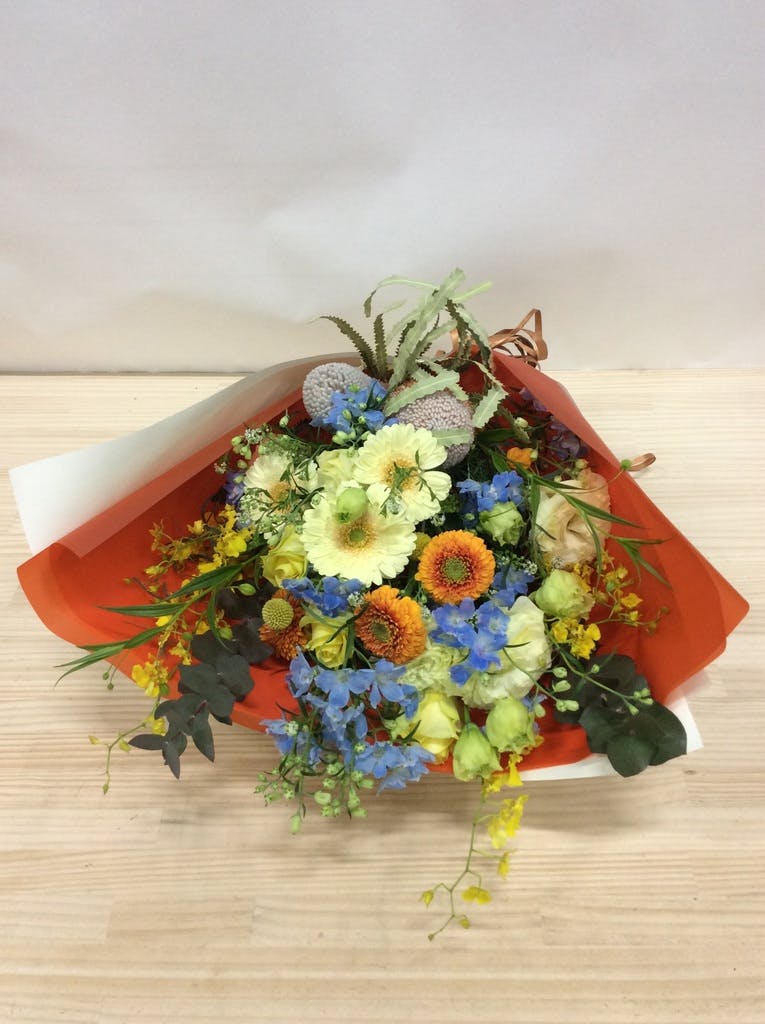 産地直送 ガーベラ イエロー 15本束／静岡 松下園芸からお届け | 花束