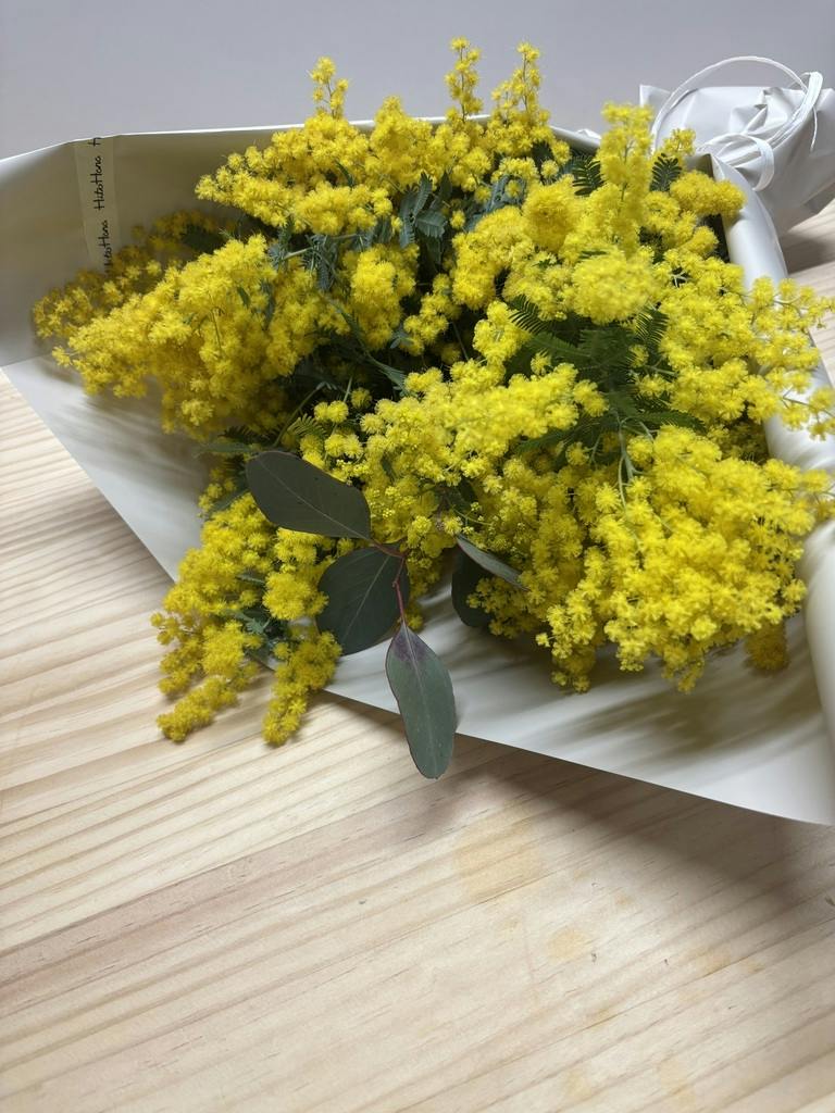 ミモザの花束 | HitoHana（ひとはな）