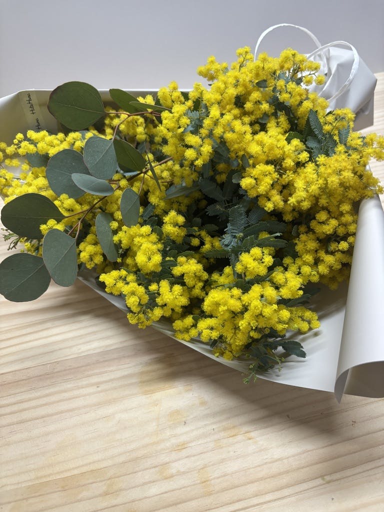 ミモザの花束 | HitoHana（ひとはな）