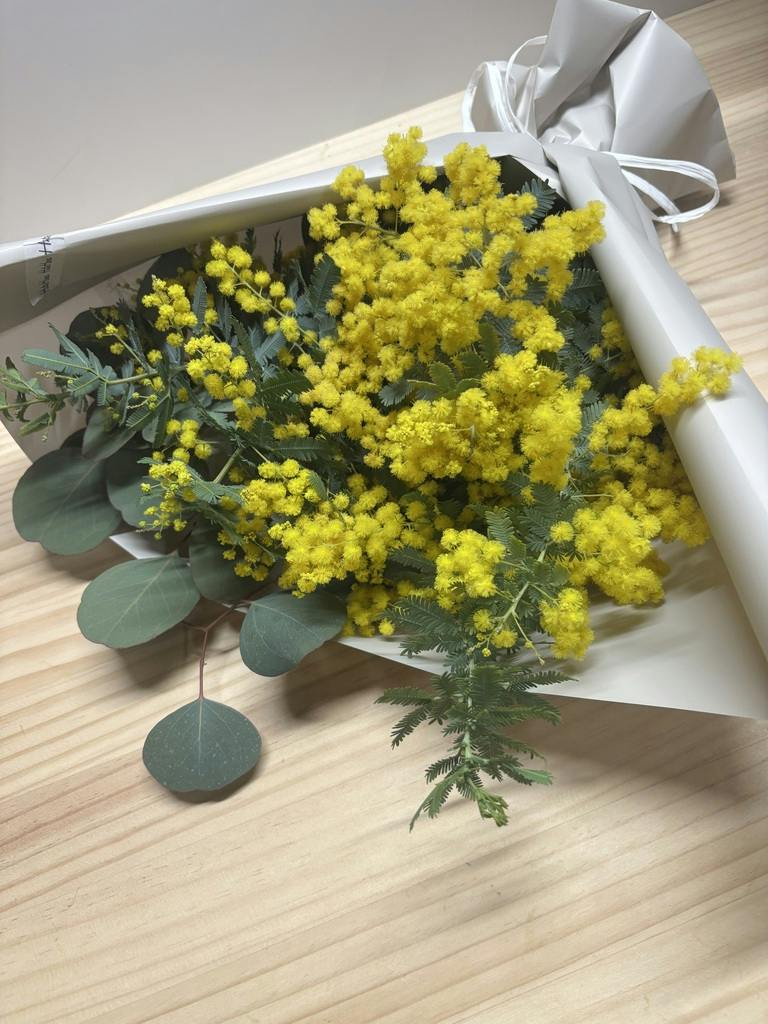 ミモザの花束 | HitoHana（ひとはな）