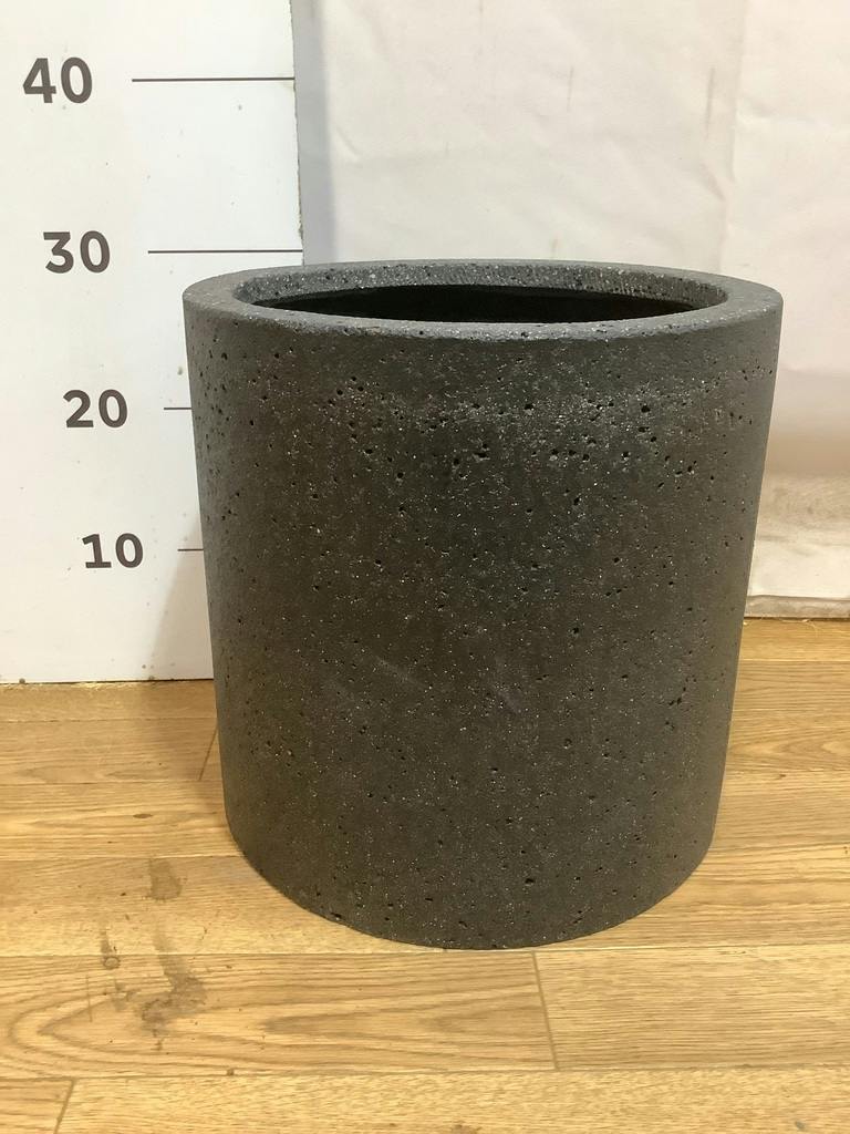 鉢カバー コーディル シリンダー 7号鉢用 ブラック #GREENPOT AN