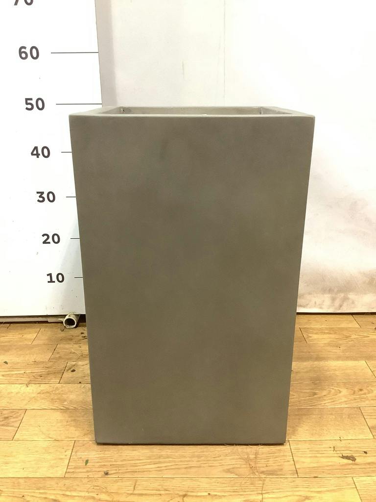 鉢カバー セドナロング 8号鉢用 グレイ #ミュールミル VG-002Gy | 鉢