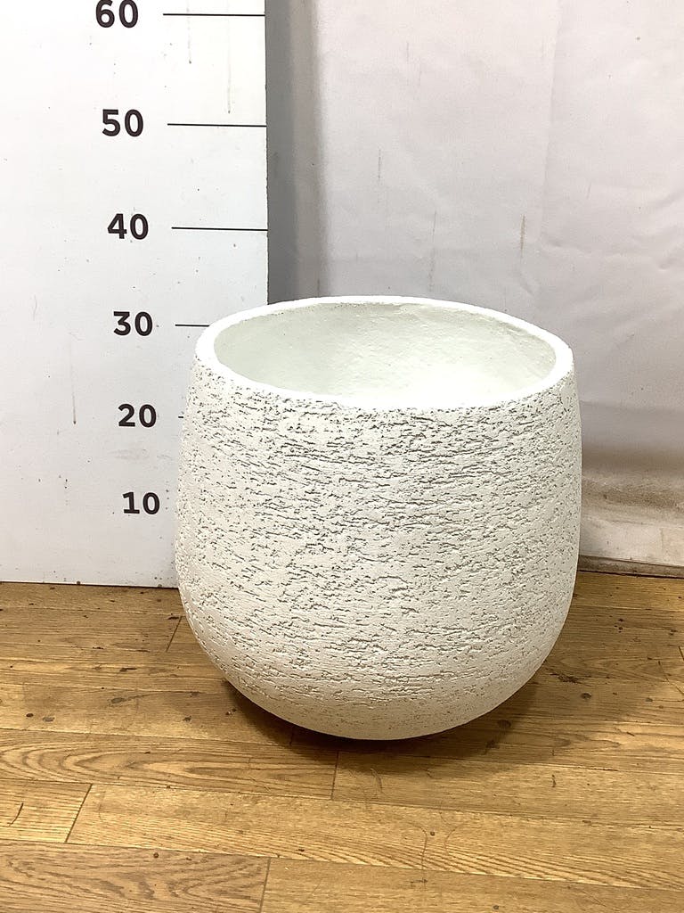 鉢カバー Eco Stone（エコストーン） 8号鉢用 white #stem F1806