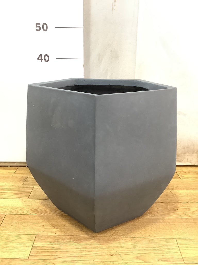 鉢カバー FiberCray（ファイバークレイ） 8号鉢用 Gray #stem