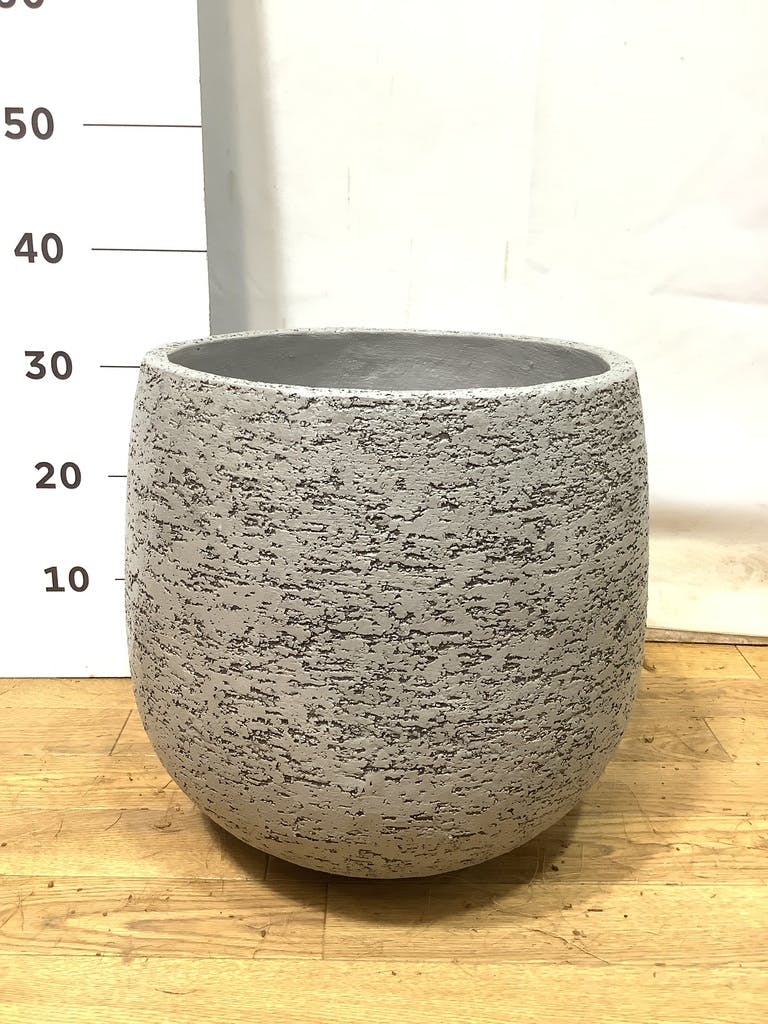 鉢カバー Eco Stone（エコストーン） 8号鉢用 Gray #stem F1806 | 鉢