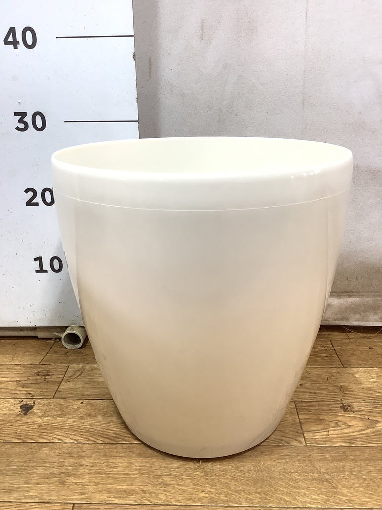 鉢カバー ラスターポット 8号鉢用 white #アップルウェア 300型 | 鉢