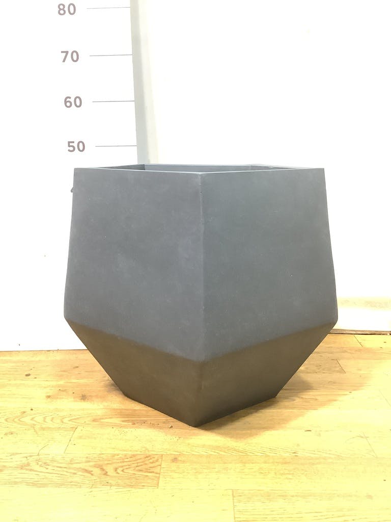 【HitoHana】鉢カバー FiberCray 10号鉢用 Gray 鉢カバー FiberCray（ファイバークレイ） 10号鉢用 Gray #stem