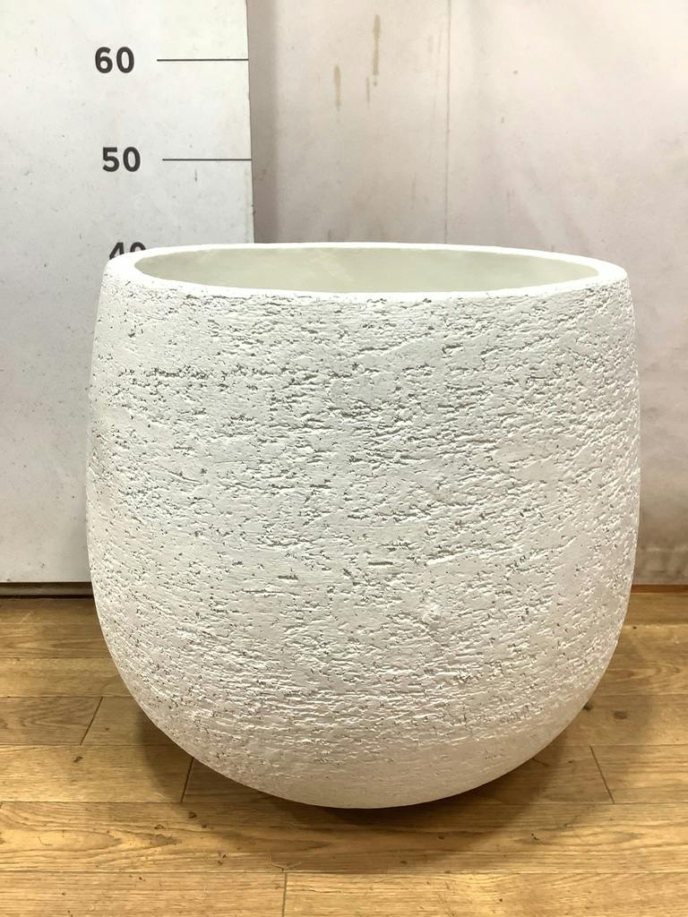 鉢カバー Eco Stone（エコストーン） 10号鉢用 white #stem F1807 | 鉢