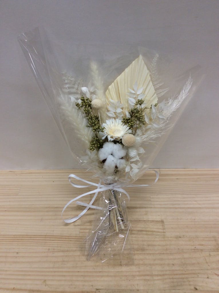 ホワイトのドライフラワー | フラワーギフトならHitoHana（ひとはな）