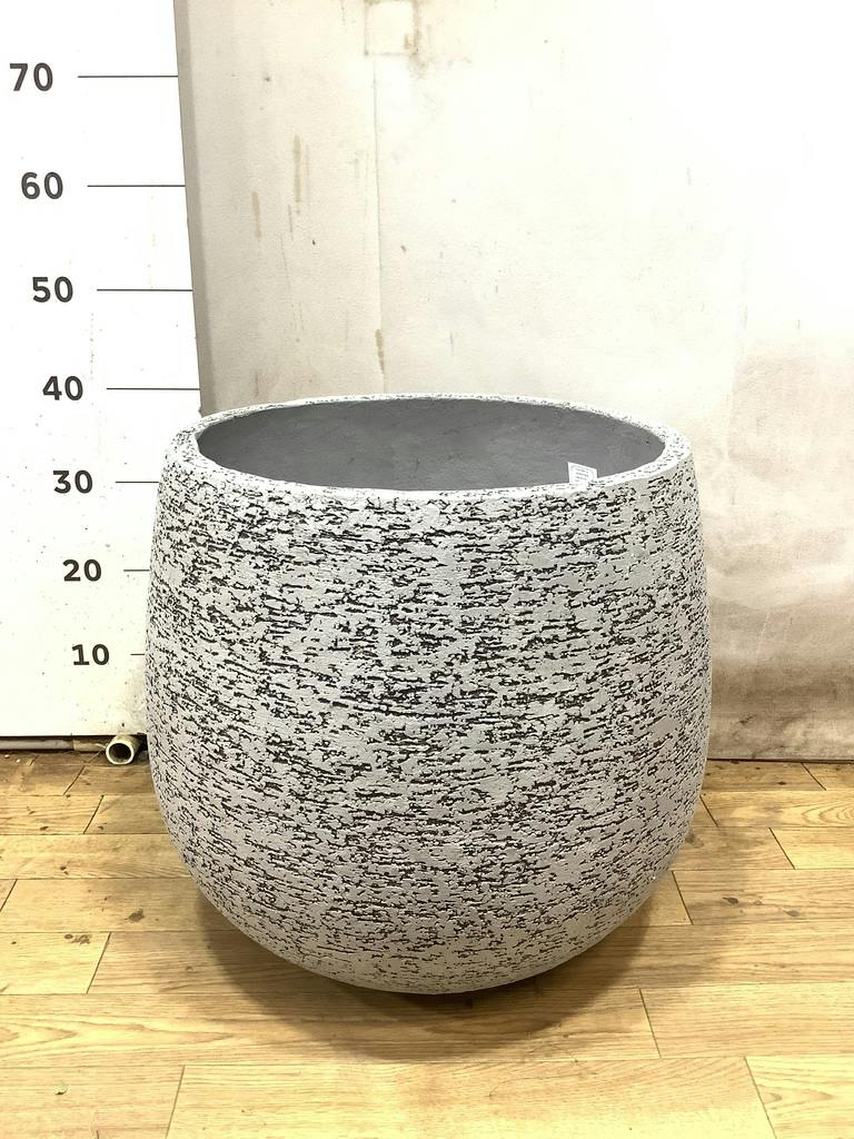 鉢カバー Eco Stone（エコストーン） 10号鉢用 Gray #stem F1807 | 鉢