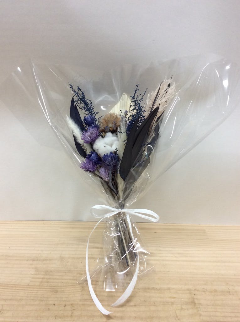 ブルーのドライフラワー | フラワーギフトならHitoHana（ひとはな）