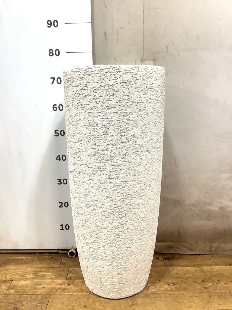鉢カバー Eco Stone（エコストーン） トールタイプ8号鉢用 white #stem