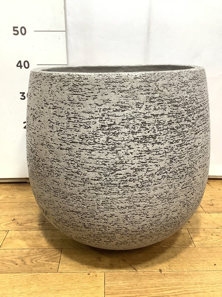 2F【used】エコストーン　鉢カバー　10号鉢用　植木鉢カバー　大きい 鉢カバー Eco Stone（エコストーン） 10号鉢用 Gray #stem F1807 | 鉢