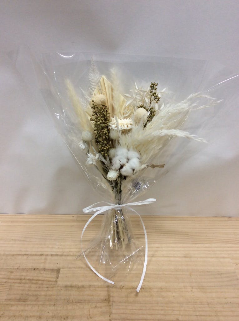 ホワイトのドライフラワー | フラワーギフトならHitoHana（ひとはな）