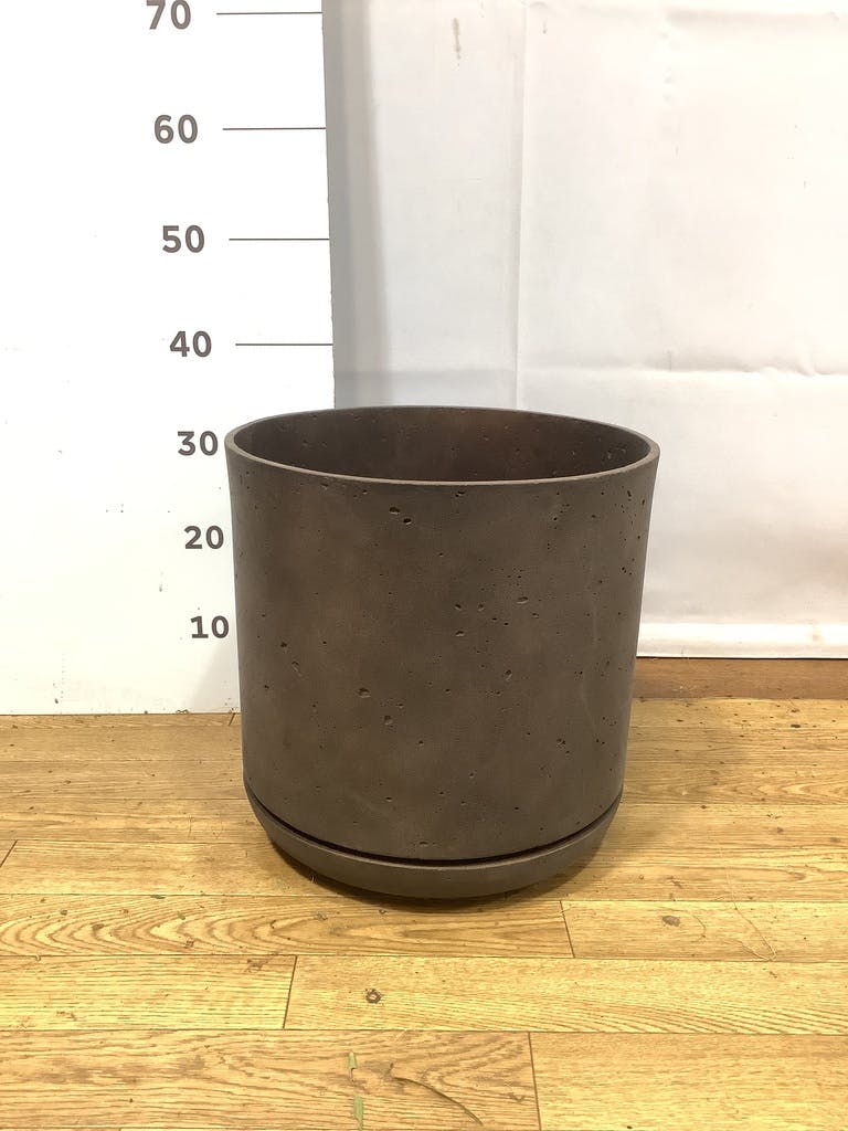 鉢カバー ライム ドゥオ ユーポット 8号鉢用 ブロンズ #KONTON LM