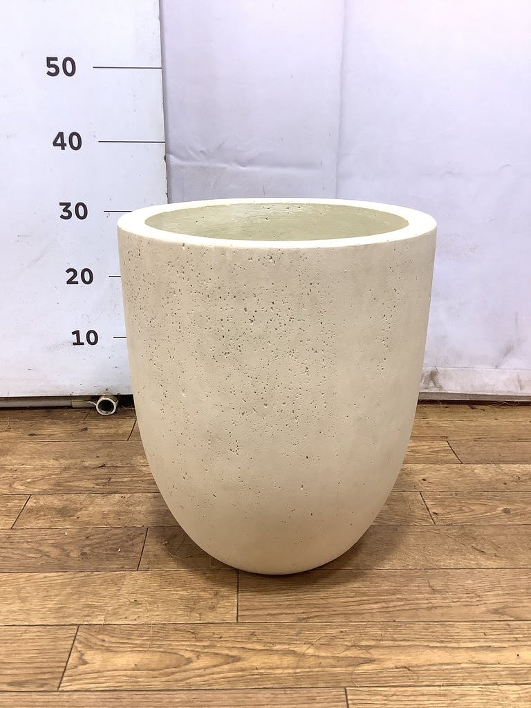 白・ベージュの鉢カバー・植木鉢 | 観葉植物の鉢ならHitoHana