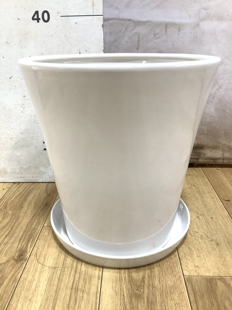 鉢カバー 陶器・セラミック 8号 | 観葉植物の鉢ならHitoHana