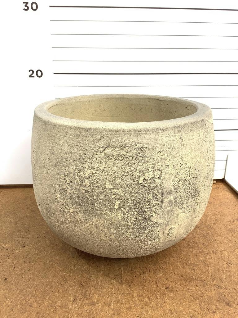 鉢カバー フリットバルーンアンティーククリーム 5号鉢用 #GREENPOT EB