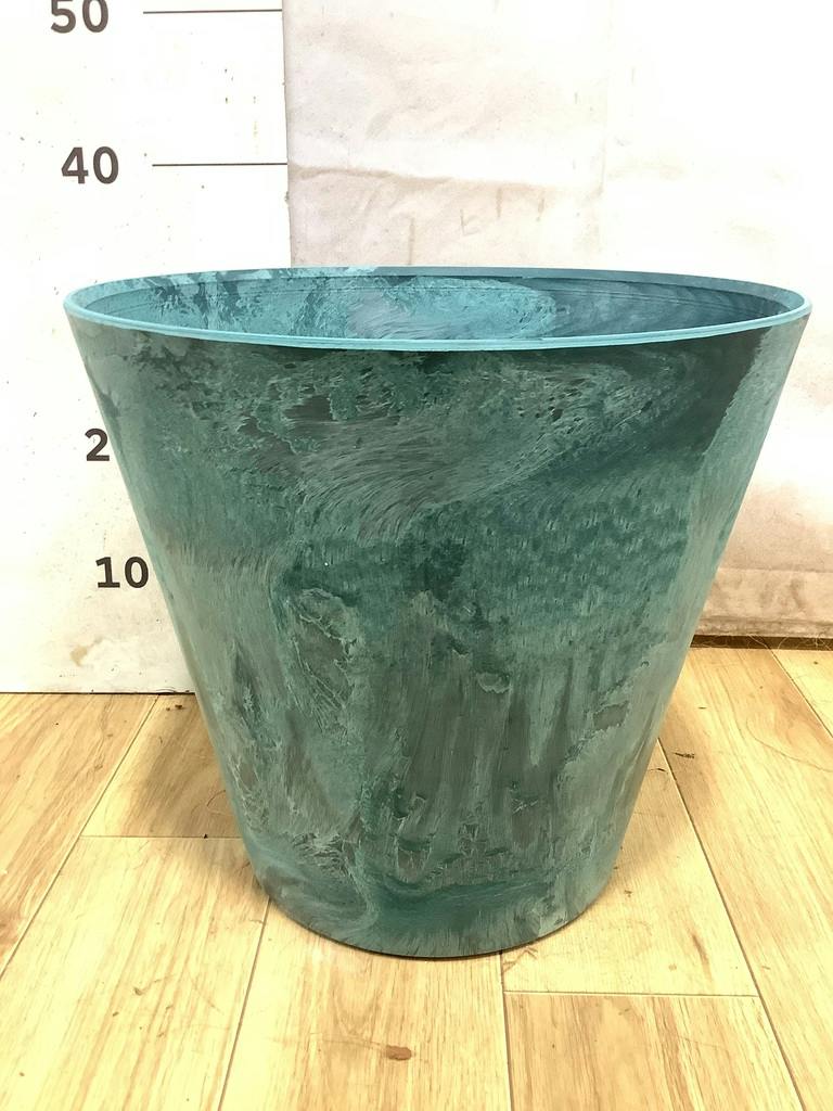 鉢カバー アートストーン ラウンド 8号鉢用 AZURE #GREENPOT AS-BT37AZ