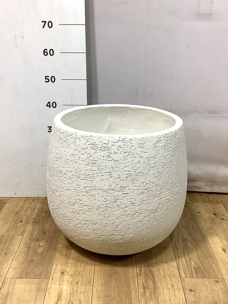 鉢カバー セメント・コンクリート 10号 | 観葉植物の鉢ならHitoHana