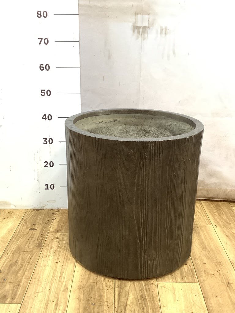 鉢カバー セメント・コンクリート 10号 | 観葉植物の鉢ならHitoHana
