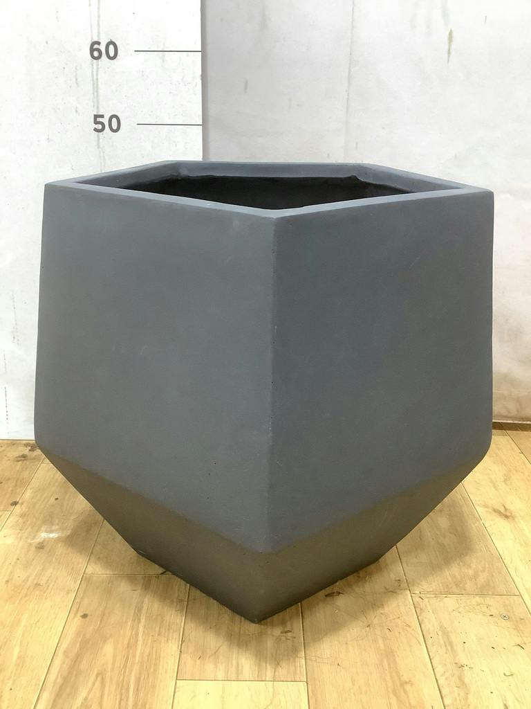 鉢カバー FiberCray（ファイバークレイ） 10号鉢用 Gray #stem F9802