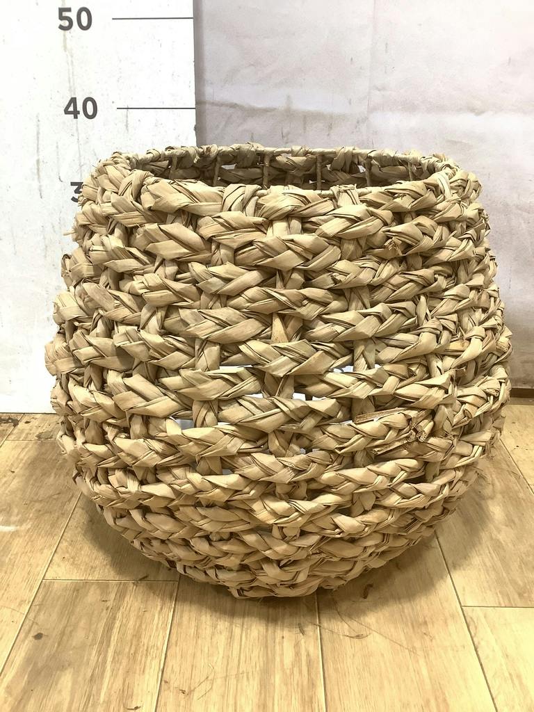 ★メッシュ鉢★8号　satorin root rush 鉢カバー LushBasket（ラッシュバスケット） 8号鉢用 Natural #stem