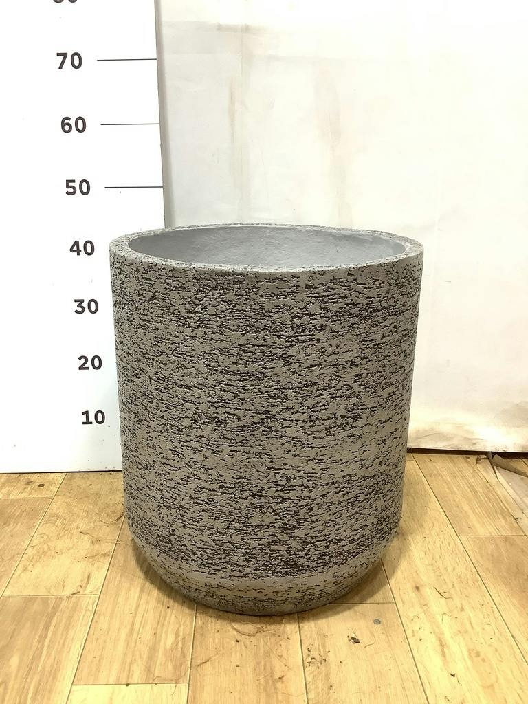 鉢カバー Eco Stone（エコストーン） シリンダータイプ 10号鉢用 Gray