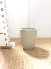 鉢カバー ビアスアルトエッグ 8号鉢用 白 #GREENPOT EB-PL239031IV