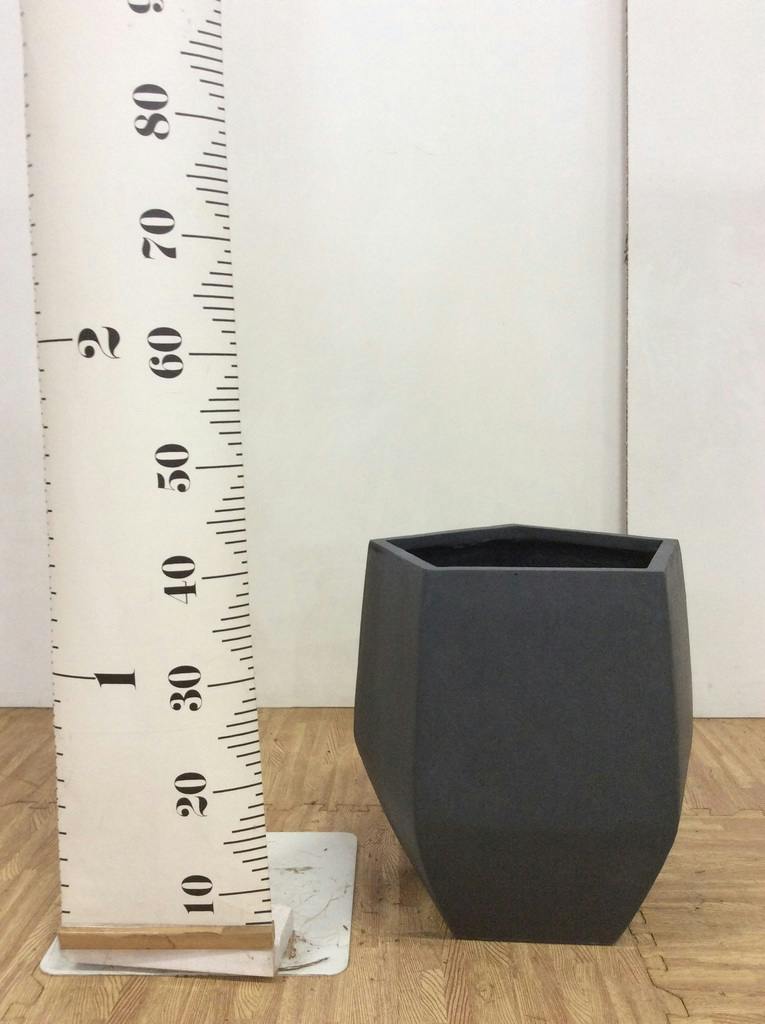 鉢カバー FiberCray（ファイバークレイ） 8号鉢用 Gray #stem F9801