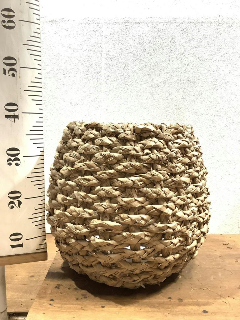 鉢カバー LushBasket（ラッシュバスケット） 8号鉢用 Natural #stem