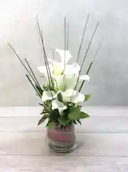 カラーのアレンジメント フラワーギフトならhitohana ひとはな