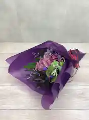 バラ 花束 紫 Ss ブーケ 花束ならhitohana ひとはな