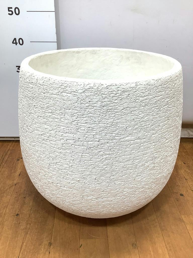 stem エコストーン10号鉢用 F1807大型 鉢 カバー 丸型 ホワイト 鉢カバー Eco Stone（エコストーン） 10号鉢用 white #stem F1807 | 鉢