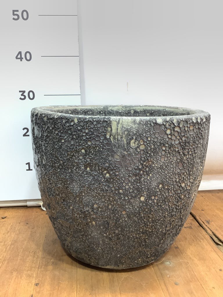 KONTONアビス 陶器鉢 プランター 8号サイズ