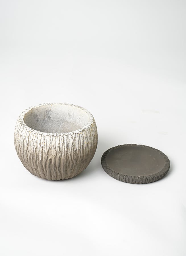 鉢カバー・植木鉢 Cement Pot (セメントポット) 3号 #stem F7808 | 鉢 
