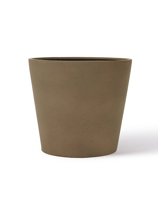 鉢カバー 茶・ブラウン 10号 | 観葉植物の鉢ならHitoHana